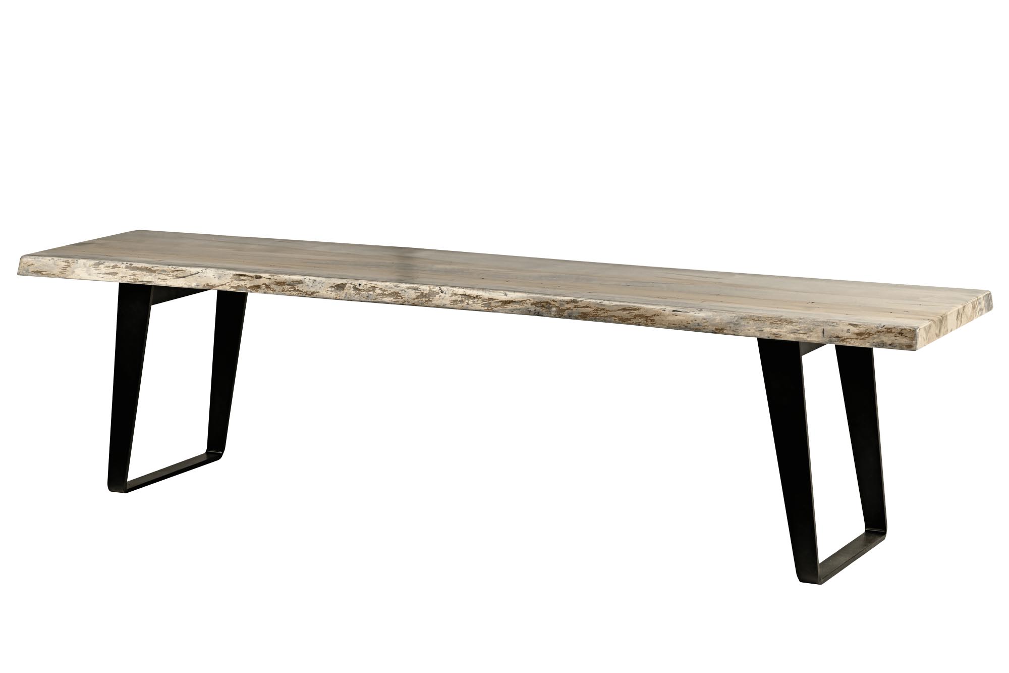 Ashford Live Edge Bench Urban Barnwood Furniture